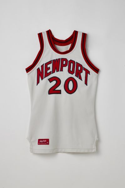Vintage Number 20 Tank Top Basketball Jersey
