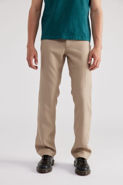 Shop Wrangler Wrancher Bootcut Pant In Khaki, Men's At Urban Outfitters
