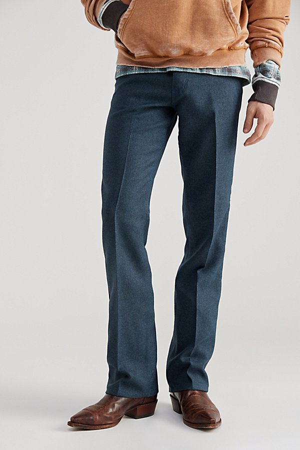Shop Wrangler Wrancher Bootcut Pant In Blue, Men's At Urban Outfitters