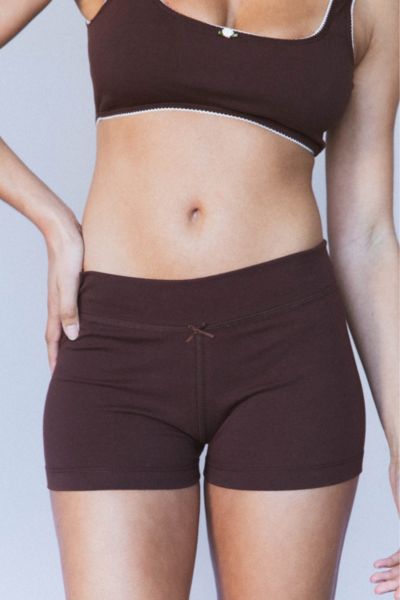 Shop Rat Boi Lounge Bike Short In Mocha, Women's At Urban Outfitters