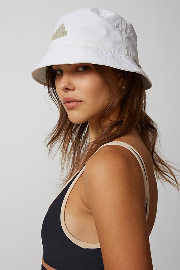 Adidas Originals Shoreline Bucket Hat In Off-white, Women's At Urban Outfitters