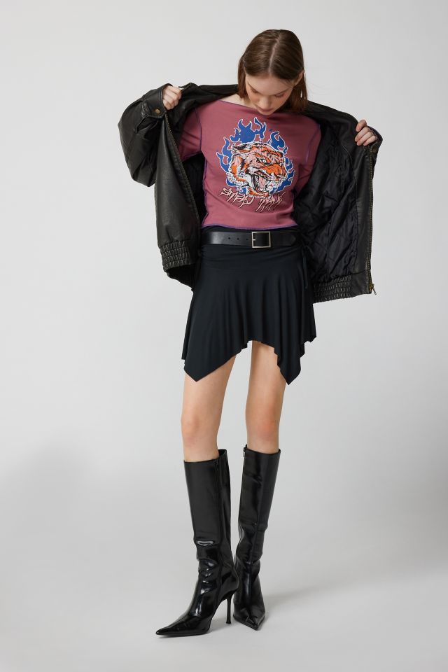 Flaming Tiger Long Sleeve Tee #1
