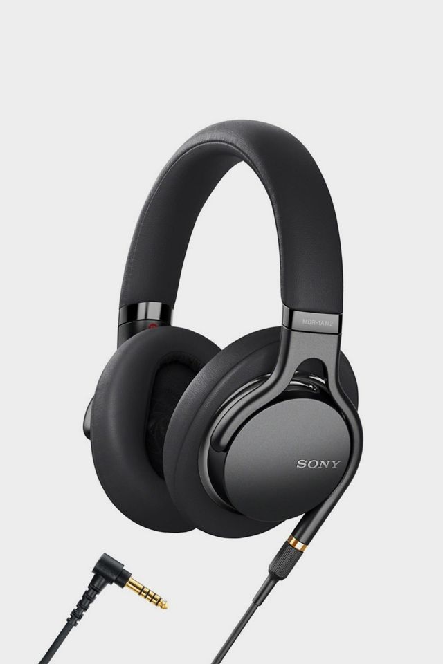 Sony MDR1AM2B Wired High-Resolution Over-Ear Headphones with Mic