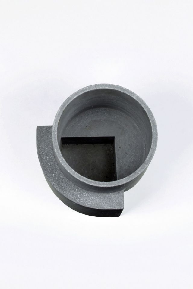 Tortuga Forma Concrete Terrazzo Planter - Set of 2 #4