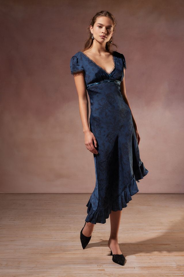 uo kimchi blue dress Urban Outfitters Embroidered Mini White Chocolate Couture Machine wash Kimchi Blue Kimchi Blue Jenni