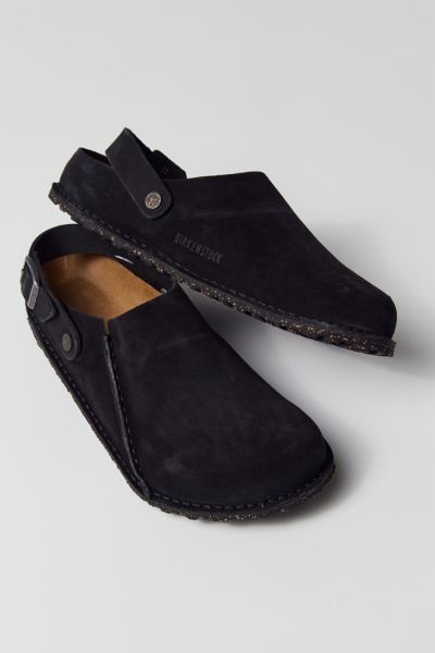 Birkenstock Lutry 365 Suede In Black
