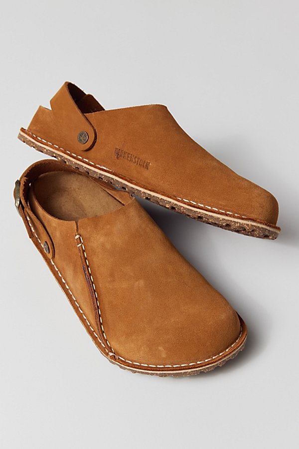 Shop Birkenstock Lutry Clog In Brown, Men's At Urban Outfitters