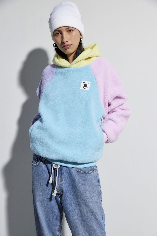 Original Teddy Fresh Color Block Hoodie & Sweat Pants Combo 