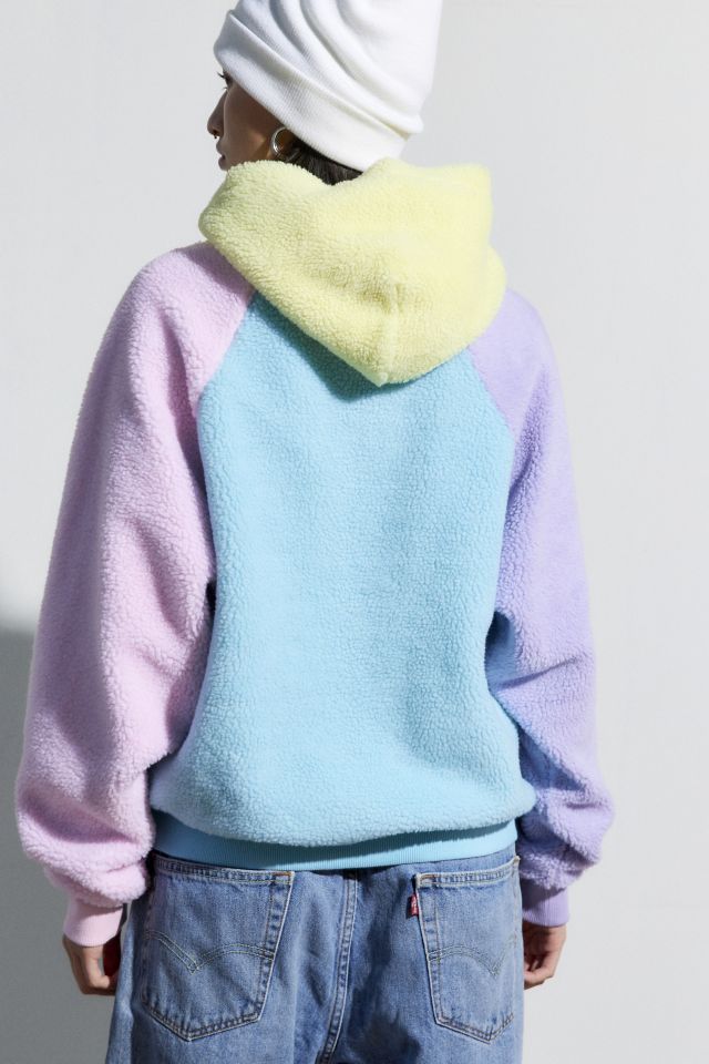 Teddy fresh colorblock discount hoodie