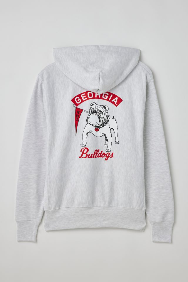 Champion UO Exclusive University Of Georgia Bulldogs Football Hoodie  Sweatshirt | Urban Outfitters