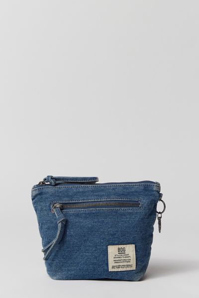 Bdg Denim Pouch In Blue Denim