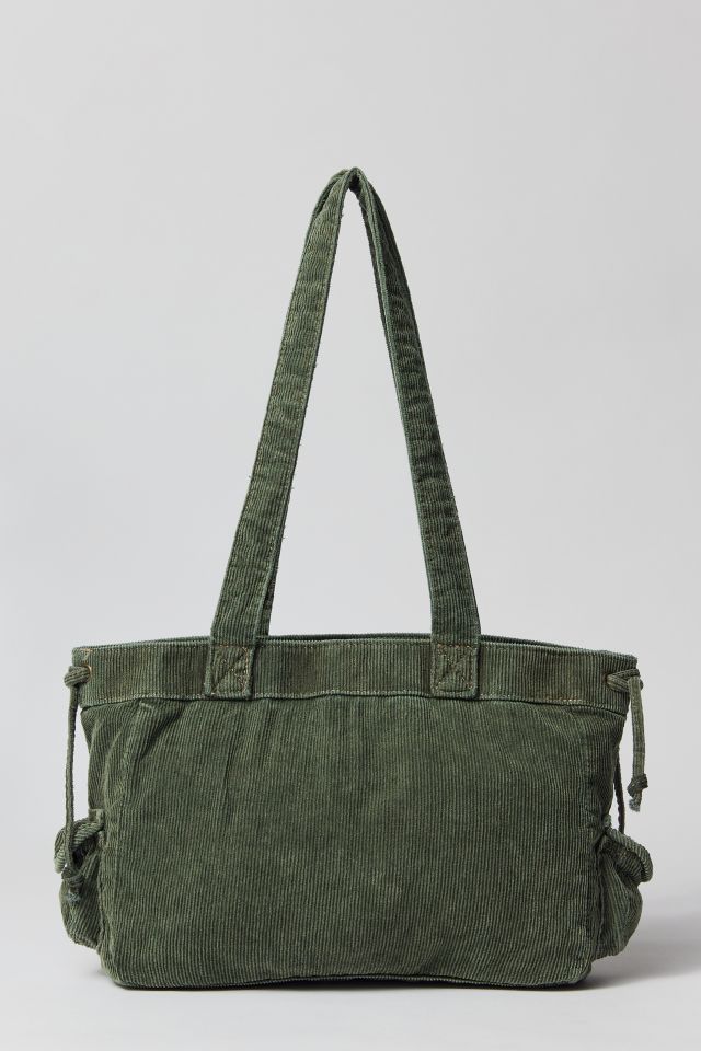 Urban Outfitters Uo Green Corduroy Tote Bag for Men