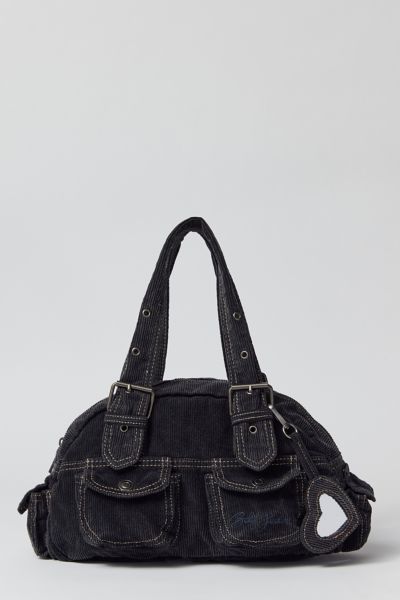 Bdg Y2k Corduroy Shoulder Bag In Black | ModeSens
