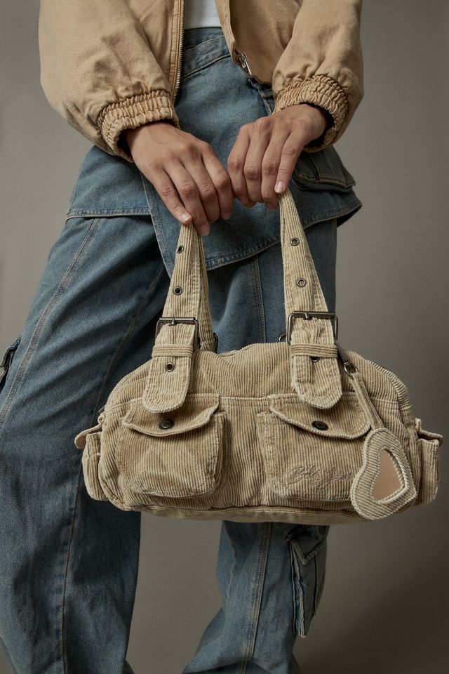 BDG Denim Duffle Shoulder Bag