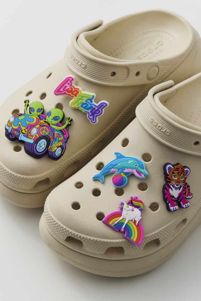 Crocs Jibbitz Lisa Frank Shoe Charm Set #1