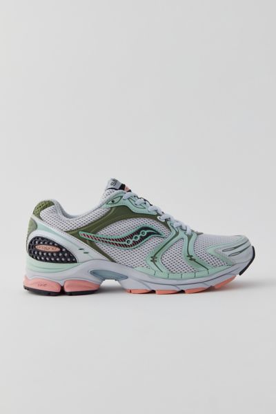 Shop Saucony Progrid Triumph 4 Cs Sneaker In Grey/green, Men's At Urban Outfitters
