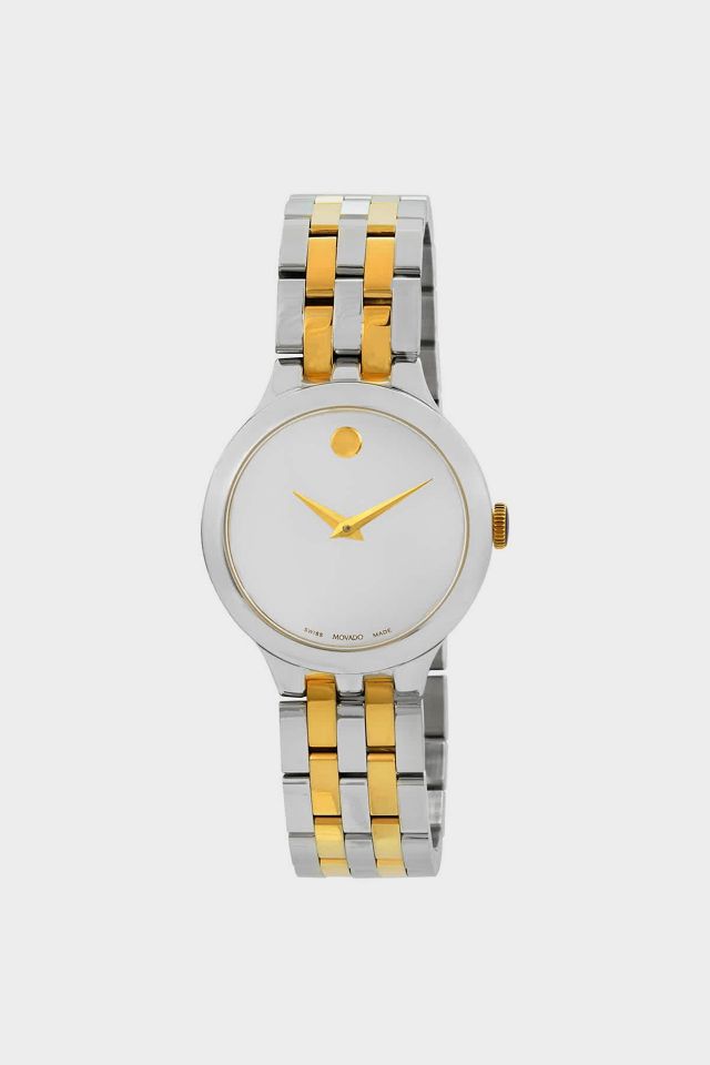 Women's silver watch small face hot sale