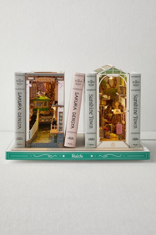 DIY Miniature Bookend: Sunshine Town by Hands Craft