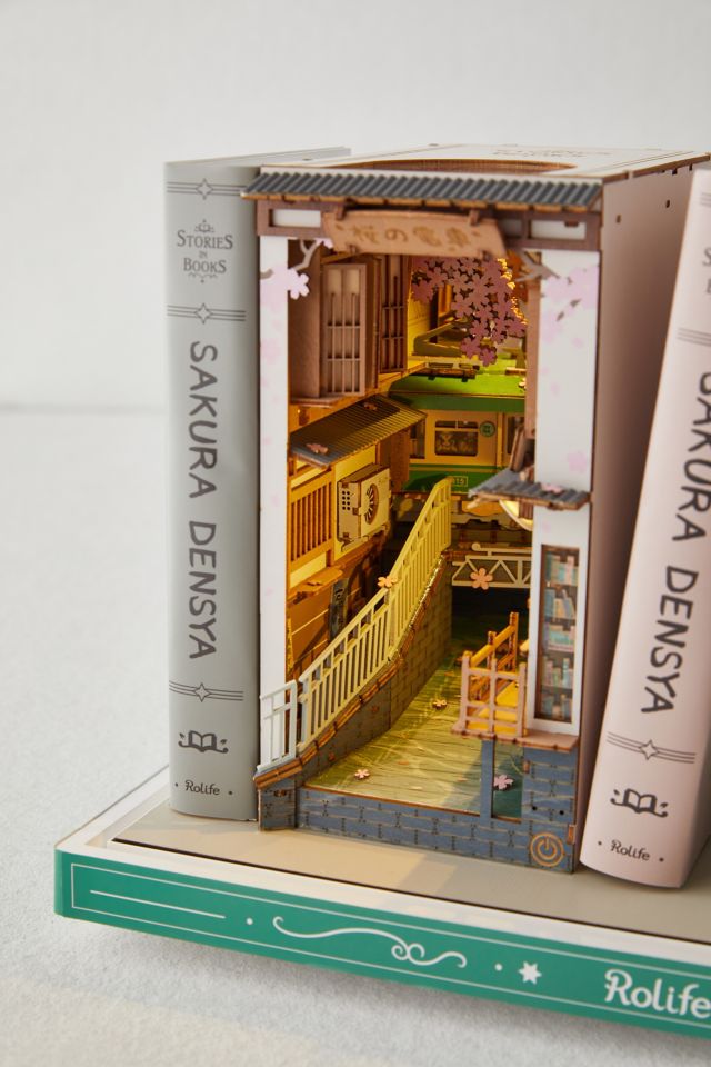 DIY Miniature Bookend: Sunshine Town by Hands Craft