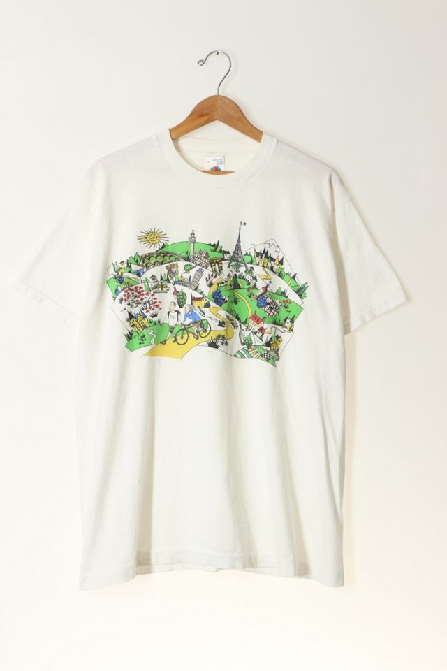 Vintage 1990 Butterfield and Robinson in Europe T-shirt | Urban Outfitters