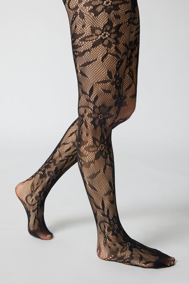 Collants Floraux Chantilly Leg Avenue #1