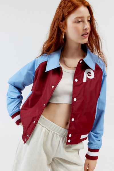 Shop New Era Uo Exclusive Mlb City Jacket In Philadelphia Phillies At Urban Outfitters