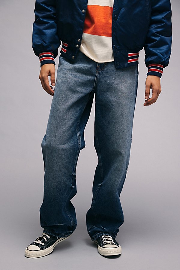 Bdg Tinted Baggy Skate Fit Jean In Vintage Denim Medium, Men's At Urban Outfitters