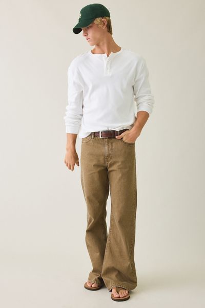 BDG Slacker Relaxed Flare Jeans