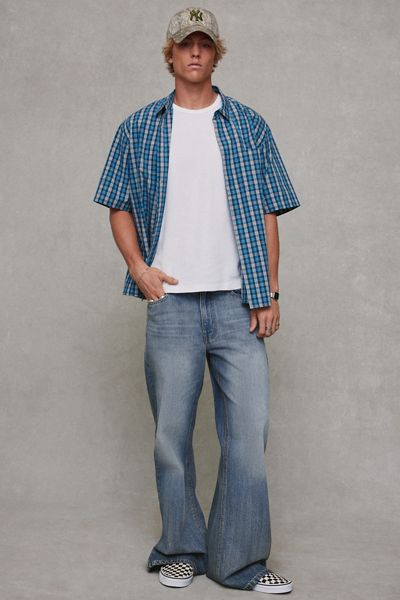 BDG Slacker Relaxed Flare Jeans