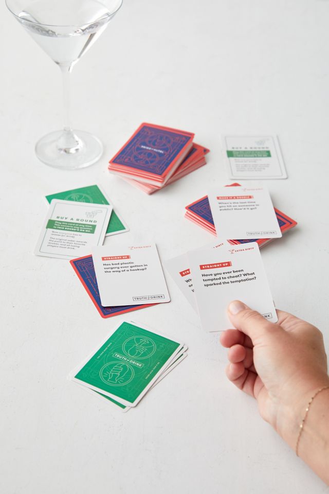 Cut Truth Or Drink: Extra Dirty Card Game #2