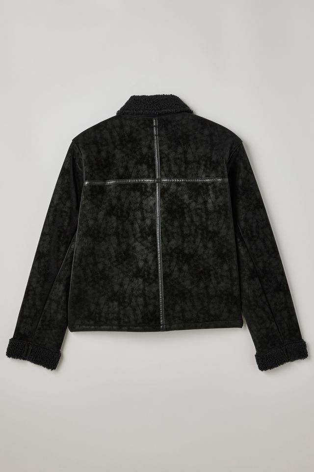 Standard Cloth Faux Shearling Zip Jacket | Urban Outfitters