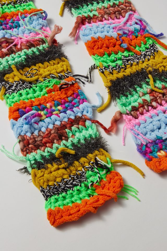 Mixed Knit Scarf #2