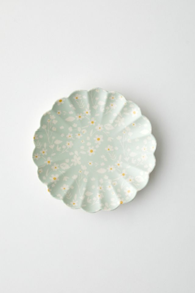 Meri Meri Floral Reusable Bamboo Small Plate Set Of 6 Urban Outfitters