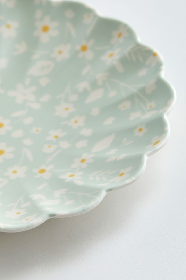 Meri Meri Floral Reusable Bamboo Small Plate Set Of 6 Urban Outfitters