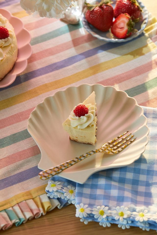 Meri Meri Reusable Bamboo Shell Plate Set Of 6 Urban Outfitters