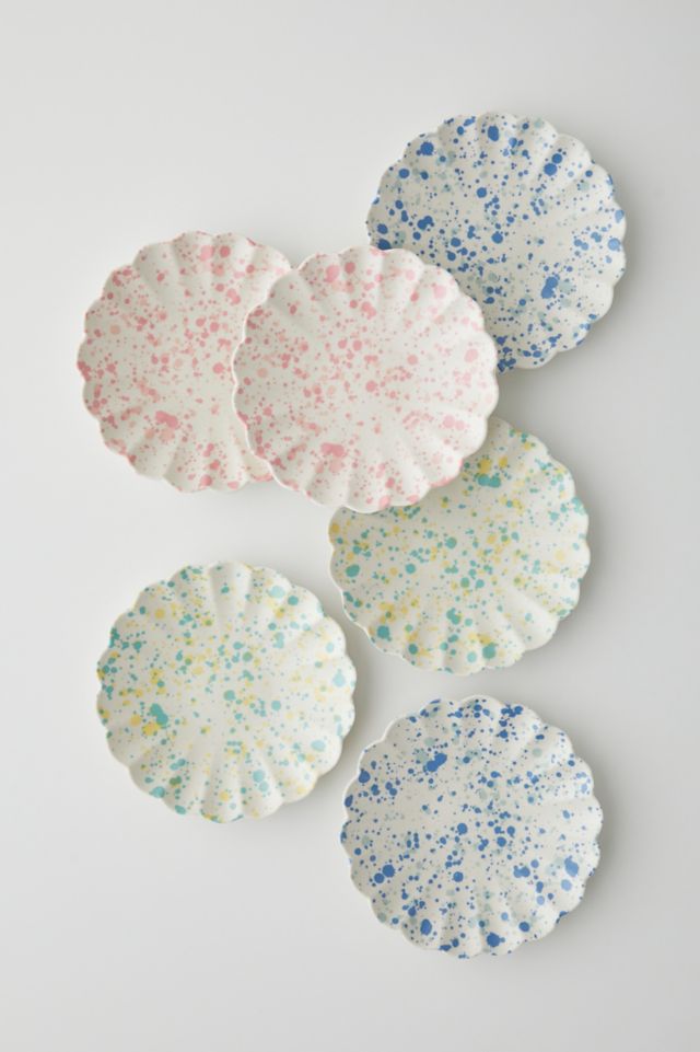 Petites assiettes en bambou moucheté réutilisables de Meri Meri - Lot de 6 #4