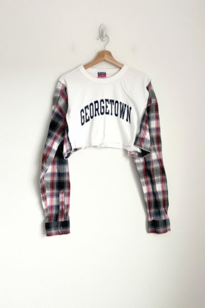 Vintage Reworked Flannel Georgetown Top | Urban Outfitters