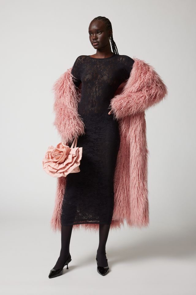 Out From Under Divine Sheer Lace Midi Dress #1