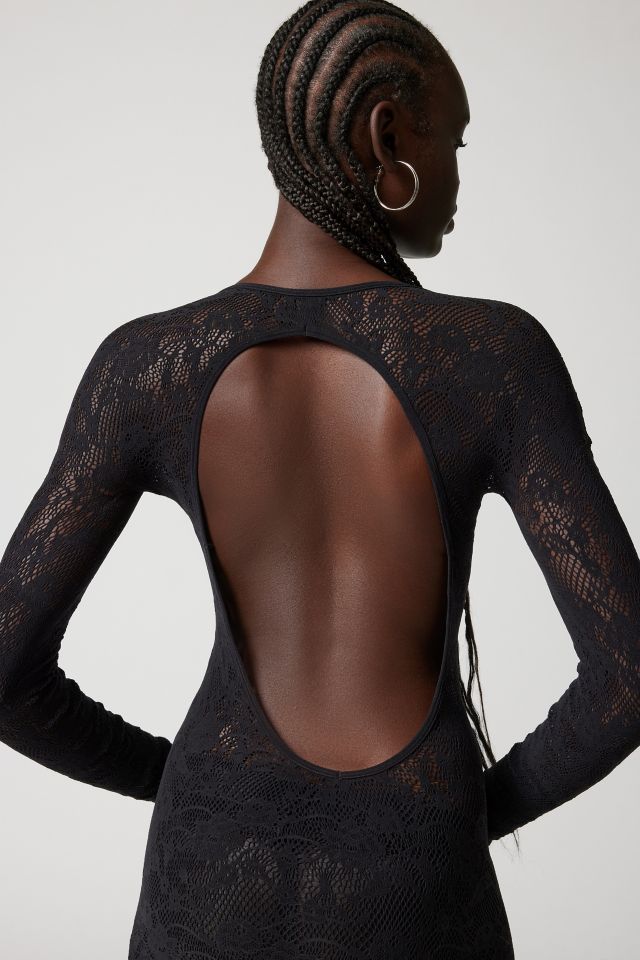 Out From Under Divine Sheer Lace Midi Dress #3