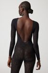 Out From Under Divine Sheer Lace Catsuit Jumpsuit