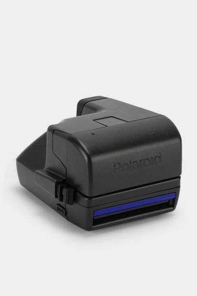 Vintage Polaroid 636 Blue Vintage 600 Instant Camera Refurbished by Retrospekt