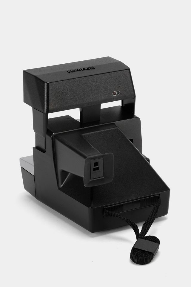 Polaroid Silver LMS Blue SE Vintage 600 Instant Camera Refurbished by Retrospekt #2