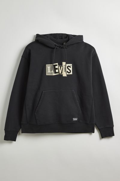 Levi's Skate Hoodie Sweatshirt In Black, Men's At Urban Outfitters