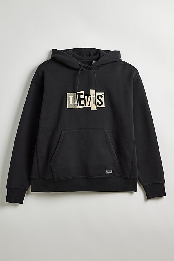 Levi's Skate Hoodie Sweatshirt In Black, Men's At Urban Outfitters