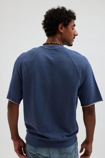 Levi's® Cut-Off Raglan Crew Neck Sweatshirt