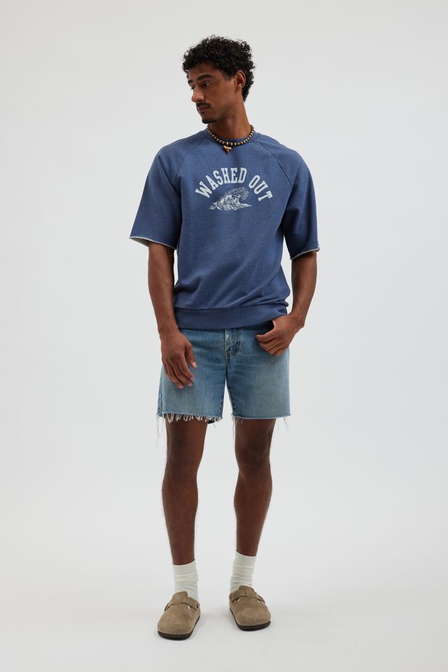 Levi's® Cut-Off Raglan Crew Neck Sweatshirt #3