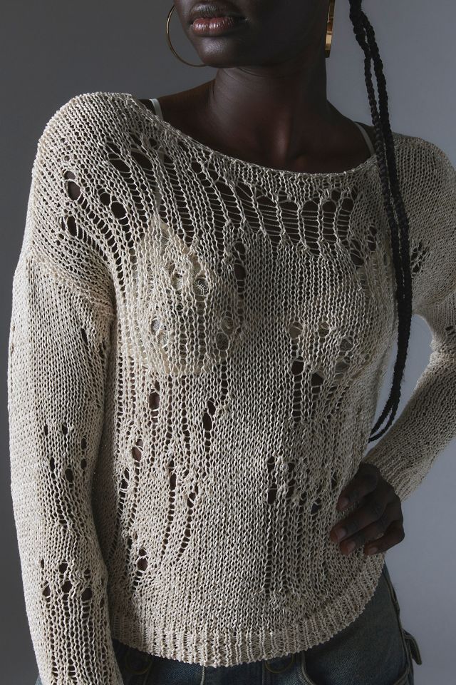 Nora Button Sweater