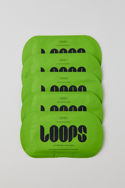 Loops Beauty Fresh Peel Hydrogel Face Mask 5-Pack