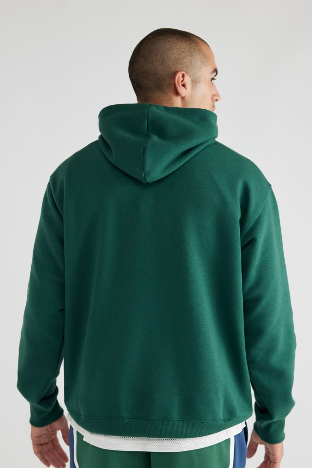 New Balance Small Logo Brushed Fleece Hoodie Sweatshirt #1