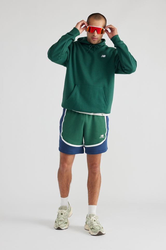 New Balance Small Logo Brushed Fleece Hoodie Sweatshirt #2